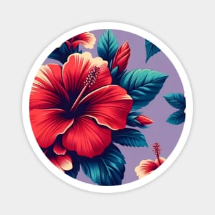 Hibiscus Magnet